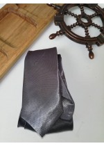 Вратовръзка за младоженец в сребърно