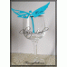 Тейбъл картичка -украса за чаша модел 9- Морско конче пакет 15 бр